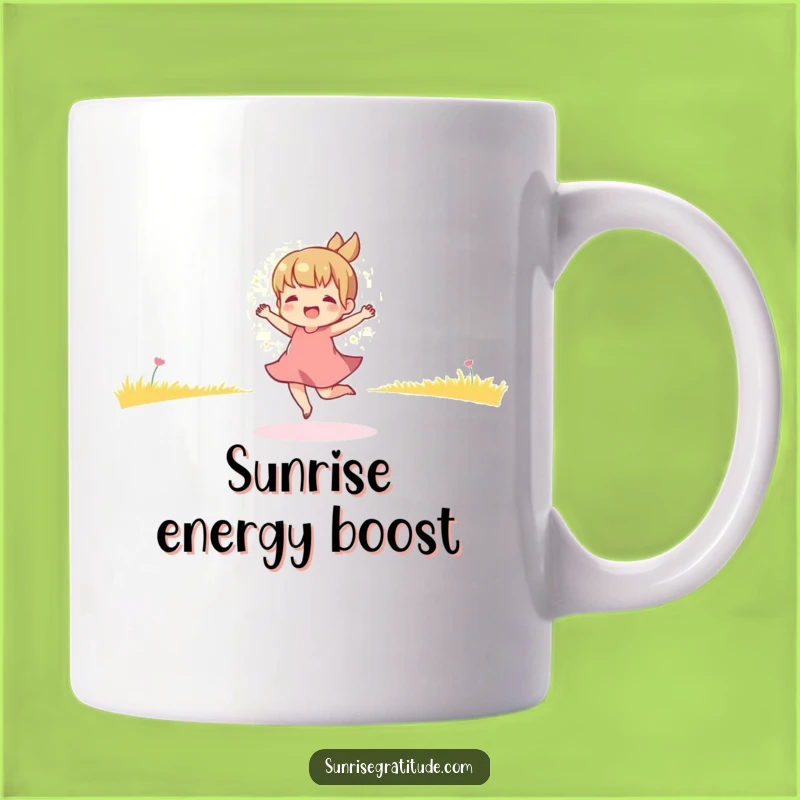 Funny Morning Dancer Mug - Playful Early Light Dance Gift for Early Risers