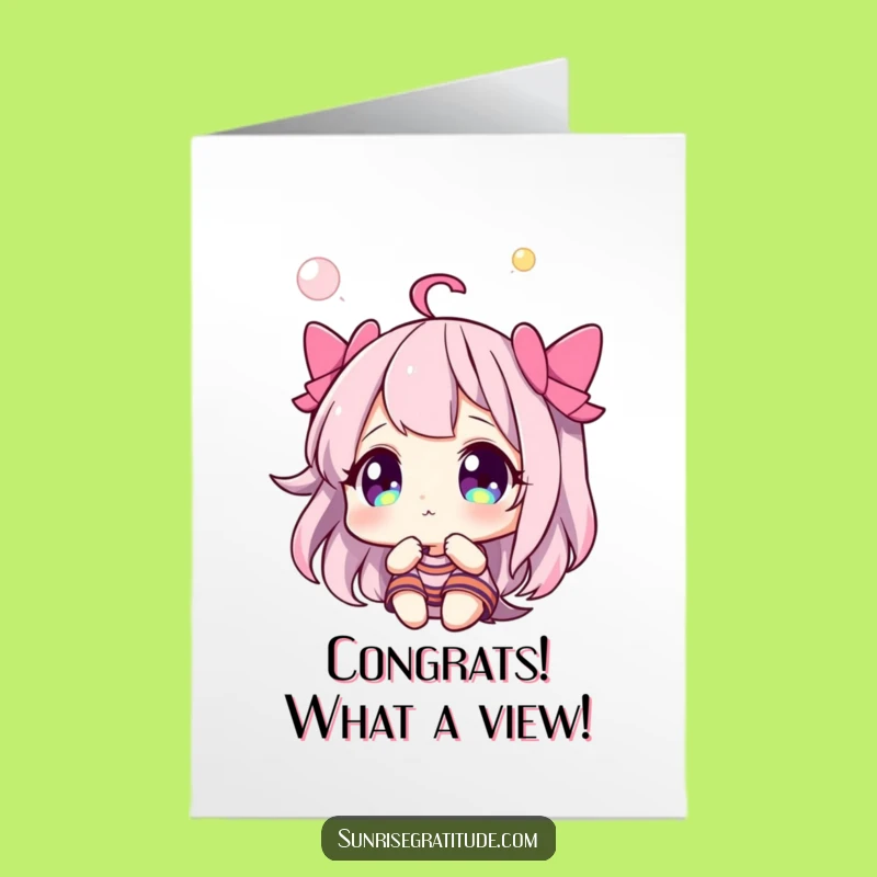 Free Printable Wonder Sky Congrats Card: Awe-Inspiring Downloadable Greeting for Success