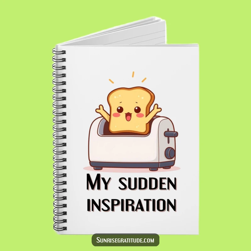 Funny Surprised Toast Notebook: Jot Down Ideas with This Hilarious and Inspiring Journal!