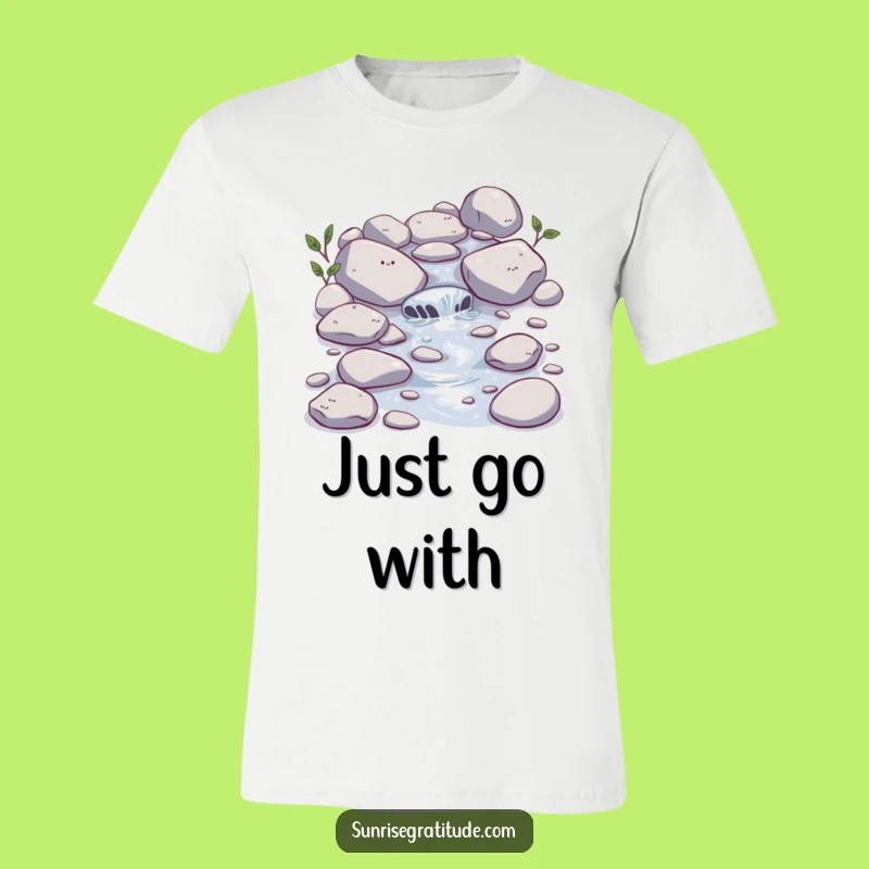 Funny Stream T-Shirt: Bubbling Fun, Perfect Humorous Gift Tee