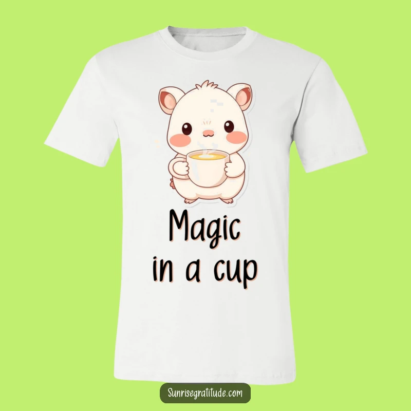 Funny Creature Comfort T-Shirt: Wear Your Happy Sip of Humor