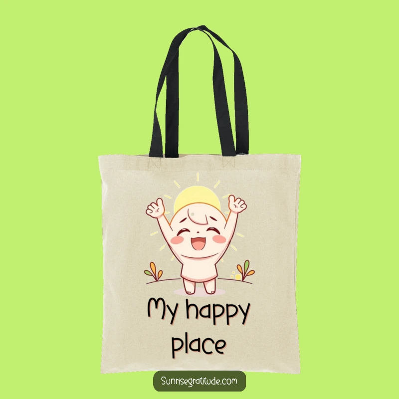 Funny Sunrise Cheer Tote Bag: Carry Your Joyful Spirit Everywhere